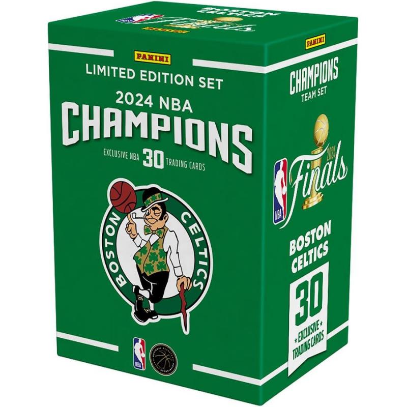Panini 2024 NBA Champions Boston Celtics Set Box (30 exclusive cards inside)