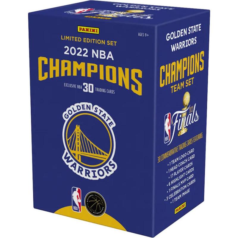 2022 Panini Golden State Warriors NBA Champions Team Set Basketball Cards (30 cards)