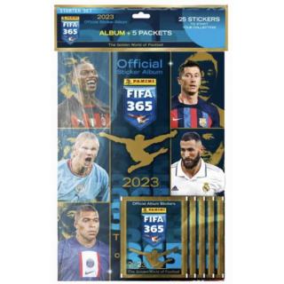 Panini Fifa 365 2023 Sticker Album (5 Packs + Album)