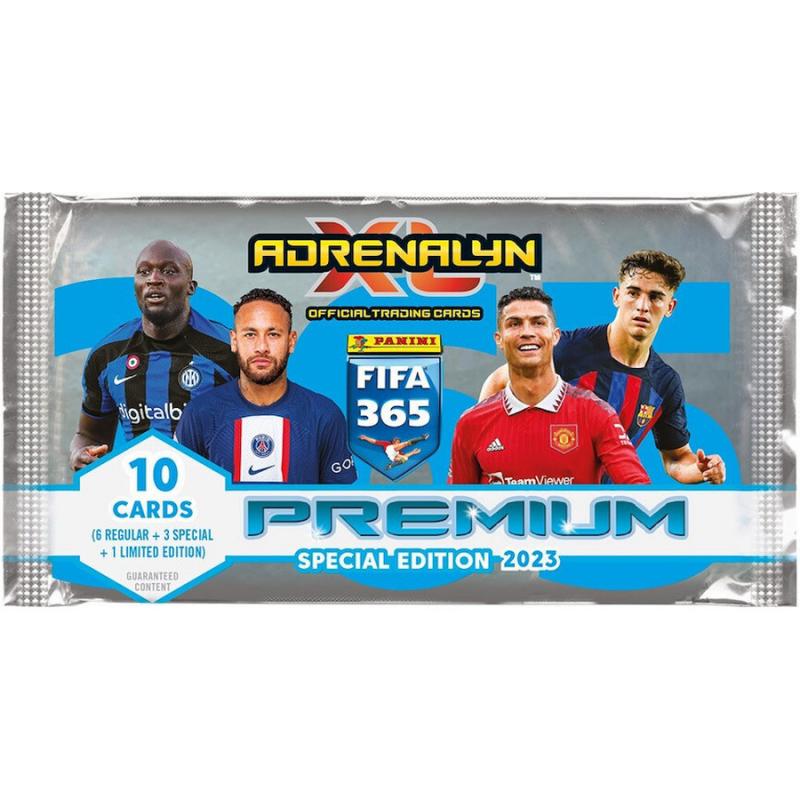 Panini Fifa 365 2023 - Adrenalyn XL Premium Cards (6 Regular + 3 Special + 1 Limited edition)