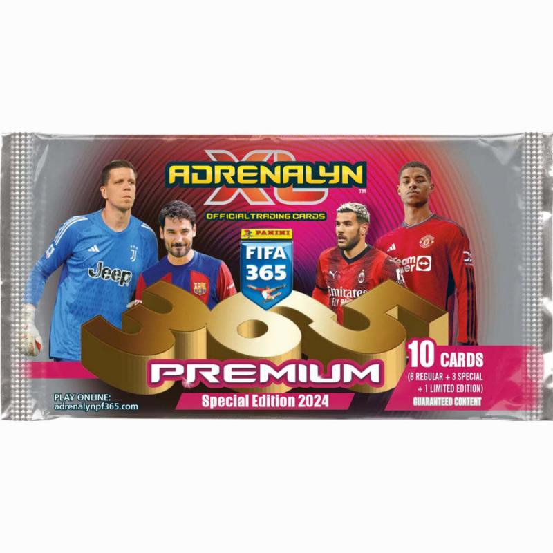 Panini Fifa 365 2024 Adrenalyn Premium Card Pack (10 Κάρτες, 6 Regular + 3 Special +1 Limited)