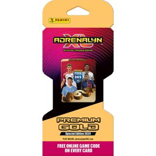 Panini Fifa 365 2024 Adrenalyn Premium Gold Blister (1 Premium φακ. + 3 Gold + 1 Online Lim. Cards)
