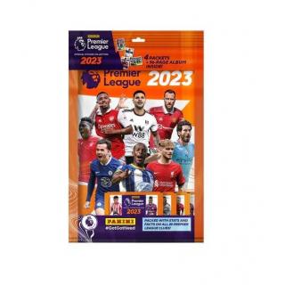 Panini Premier League 2023 Mega Starter Pack Sticker Album (4 Sticker Packs + 96 pages Album)