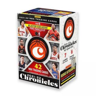 NBA Chronicles 2021-22 Basketball Cards Blaster Box (6 Packs of 7 cards)