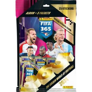 Panini Fifa 365 2024 Αυτοκόλλητα Album (1 Album + 25 Αυτοκόλλητα)