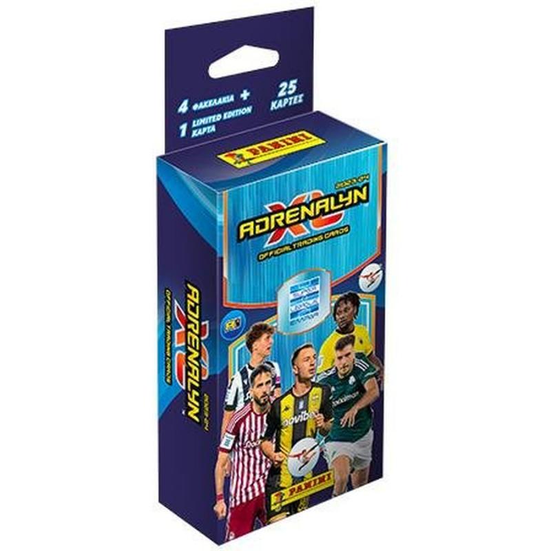 Panini Super League Adrenalyn 2023-24 Eco Blister (4 φακ. + 1 Limited Edition Card)