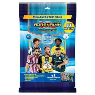 Panini Super League Adrenalyn 2023-24 Mega Starter Pack (6 Φακ. + 1 Coin Card + Αλμπουμ + Οδηγός)