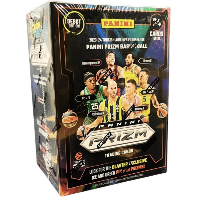 Panini 2023-24 Prizm Turkish Airlines Euroleague Blaster Box (6 Packs x 4 cards inside)