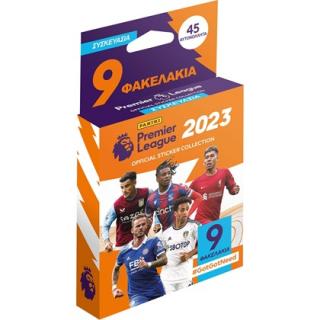 Panini Premier League 2023 Eco Blister Stickers (9 φακελάκια)