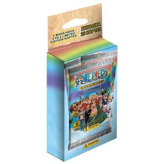 Panini One Piece Eco Blister (4 φακ. + 2 Limited Edition Cards)