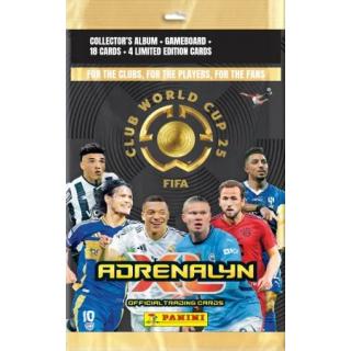 Panini Fifa Club World Cup 2025 Adrenalyn Mega Starter Pack (Album + 18 Cards + 4 Limited Edition)