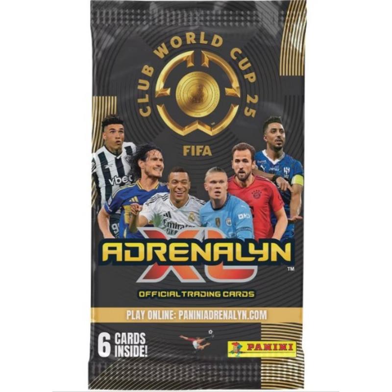 Panini Fifa Club World Cup 2025 Adrenalyn Booster Pack (6 Cards)