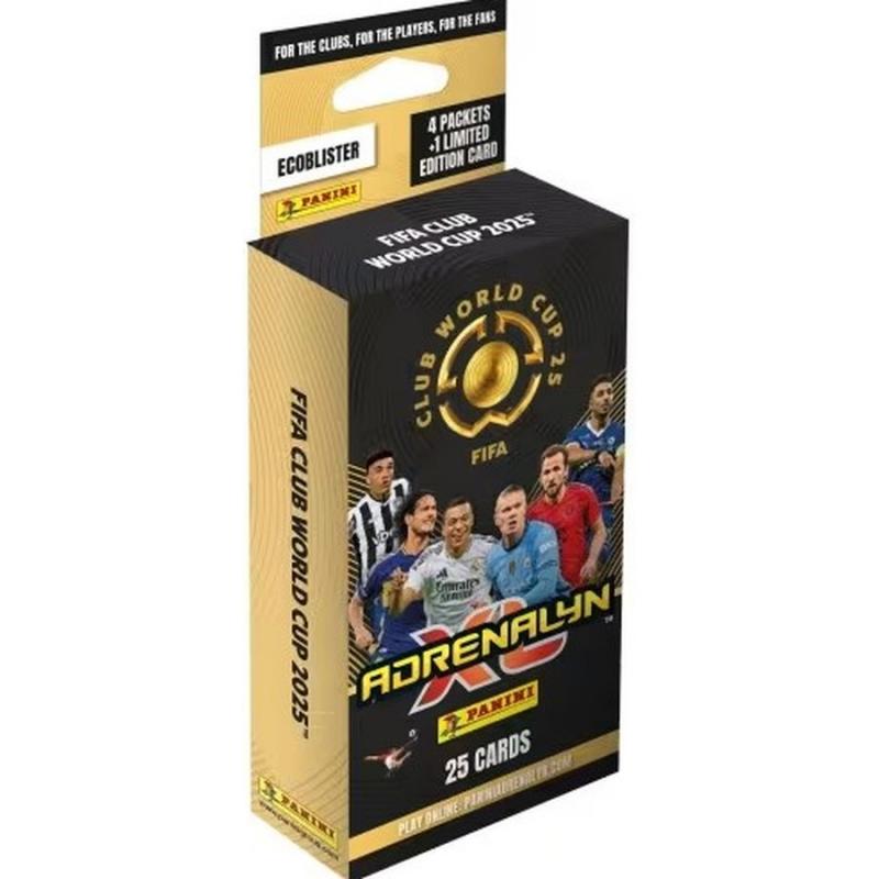 Panini Fifa Club World Cup 2025 Adrenalyn Booster Pack (24 Cards + 1 Limited)