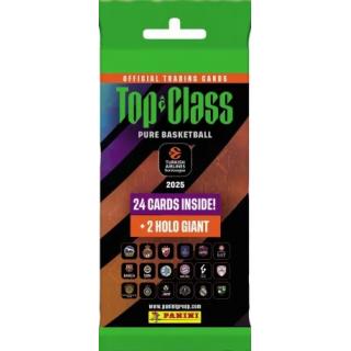 Panini Euroleague Top Class 2025 Κάρτες Premium Pack ( 24 cards + 2 Holo Giants)