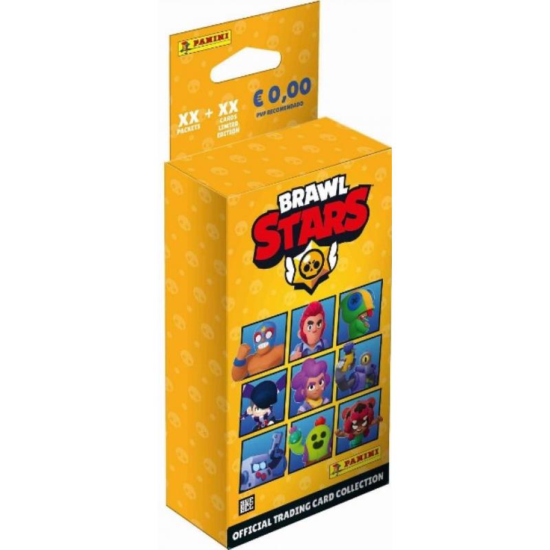 Panini Brawl Stars Eco Blister ( 4 Packs + 1 Lim. Ed. Card)