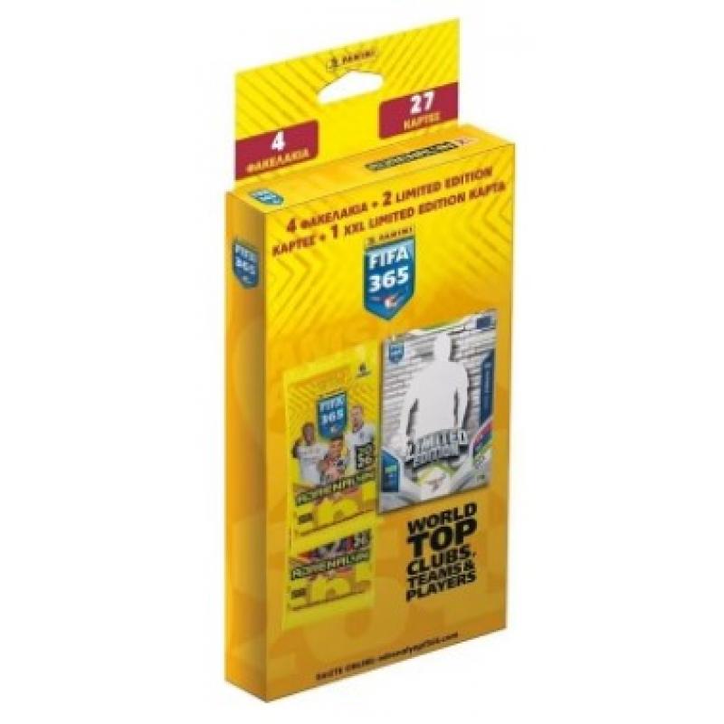 Panini Fifa 365 2026 Adreanalyn XXL Blister (4 Φακελάκια + 2 Lim. Ed. + 1 XXL Lim. Ed.)