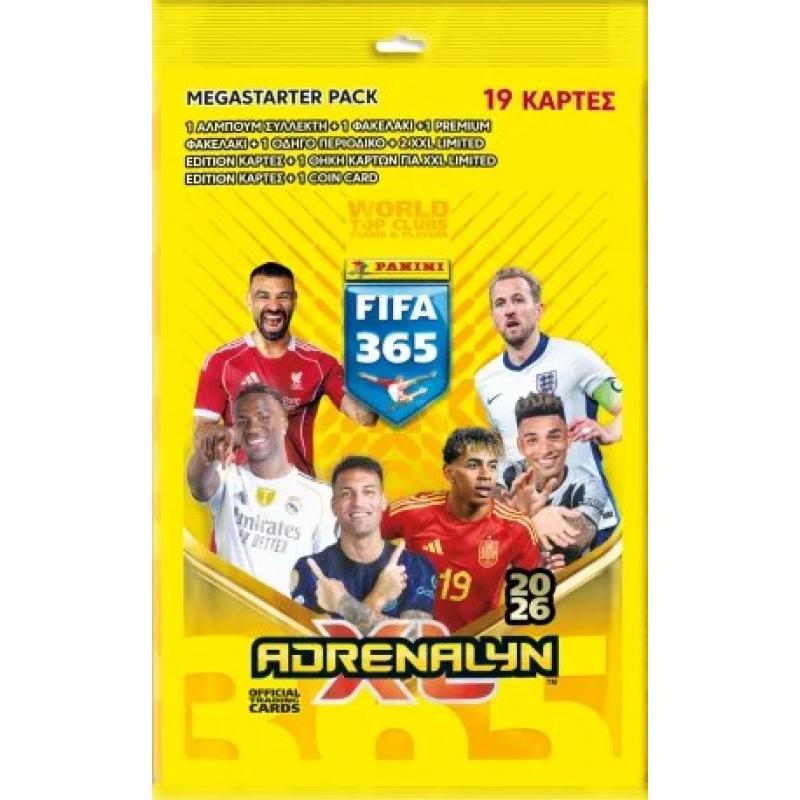 Panini Fifa 365 2026 Mega Starter Pack (Αλμπουμ + 1 Φακ. + 1 Φακ. Premium + 2 XXL Lim. Ed.)