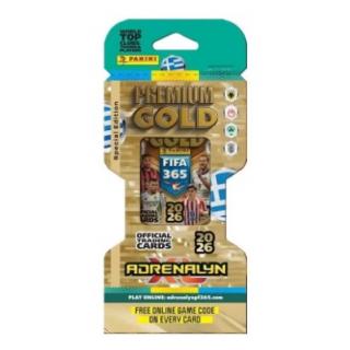 Panini Fifa 365 2026 Adrenalyn Premium Gold Pack (1 Premium Φακ. + 3 Premium Gold + 1 Lim. Online)