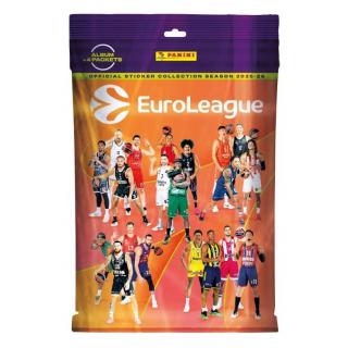 Panini Euroleague 2026 Stickers Starter Pack ( Album + 4 packets x 5 stickers)