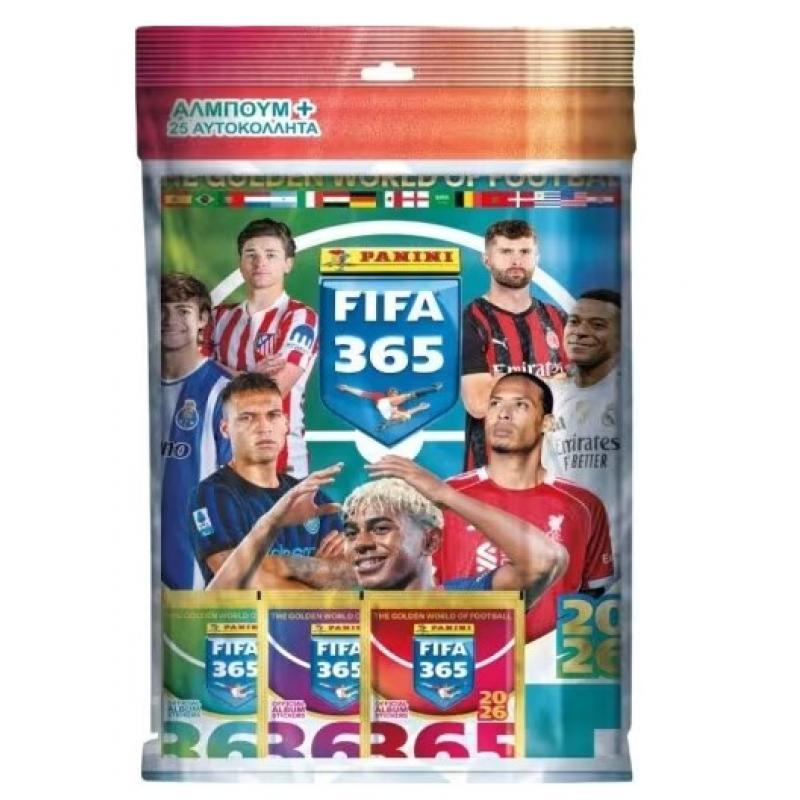 Panini Fifa 365 2026 Stckers Album (Αλμπουμ + 25 Αυτοκόλλητα)