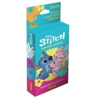 Panini Disney Stitch Photocards Blister Pack ( 3 Φακ. χ 5 Φωτοκάρτες + 1 Lim. Edition)