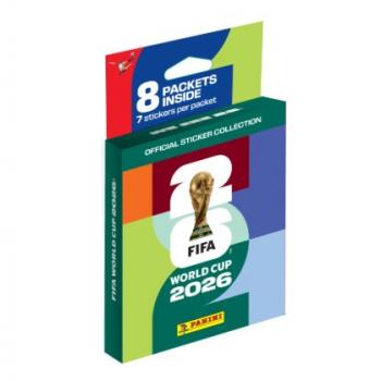 Panini World Cup 2026 Stickers Blister Pack ( 8 Packs inside)