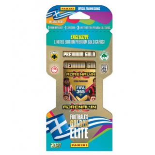 Panini Fifa 365 2027 Adrenalyn Premium Gold Blister (1 Premium φ. + 1 Coin Card + 3 Lim. Ed. Cards)