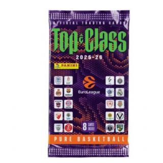 Panini Euroleague Top Class 2026 Booster Pack (8 Cards)