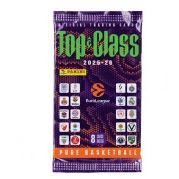 Panini Euroleague Top Class 2026 Booster Pack (8 Cards)
