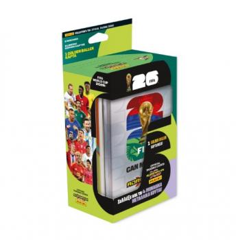 Panini World Cup 2026 Adrenalyn Metal Classic Tin (48 Κάρτες + 2 Limited Edition + 1 Golden Baller)