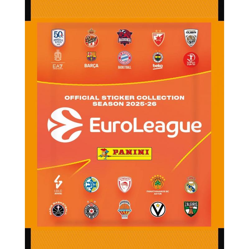 Panini Euroleague 2026 Sticker Pack (5 stickers)
