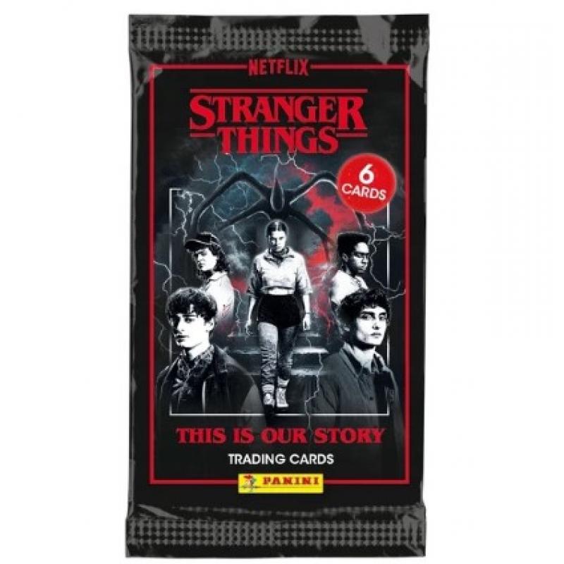 Stranger Things Trading Cards Flow Pack (6 Cards)
