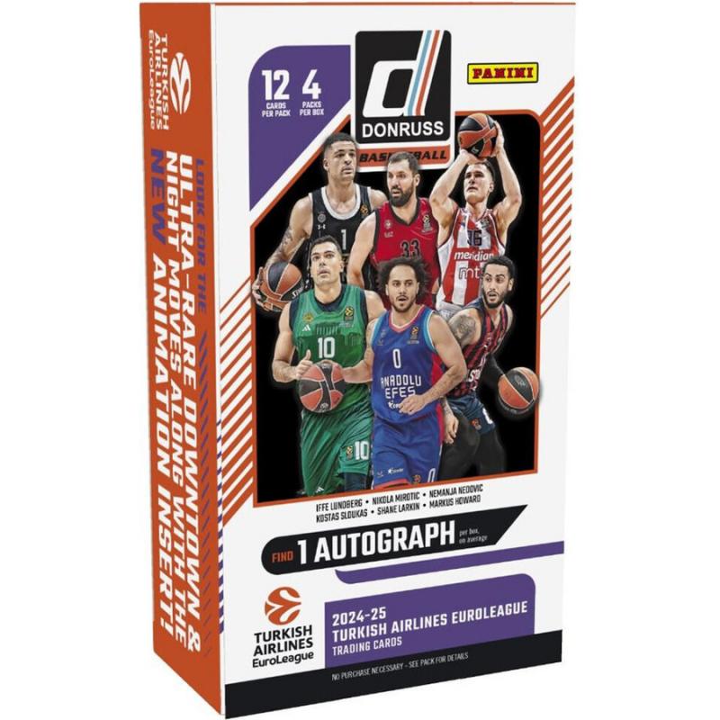 Panini 2024-25 Donruss Turkish Airlines Euroleague Hobby Box