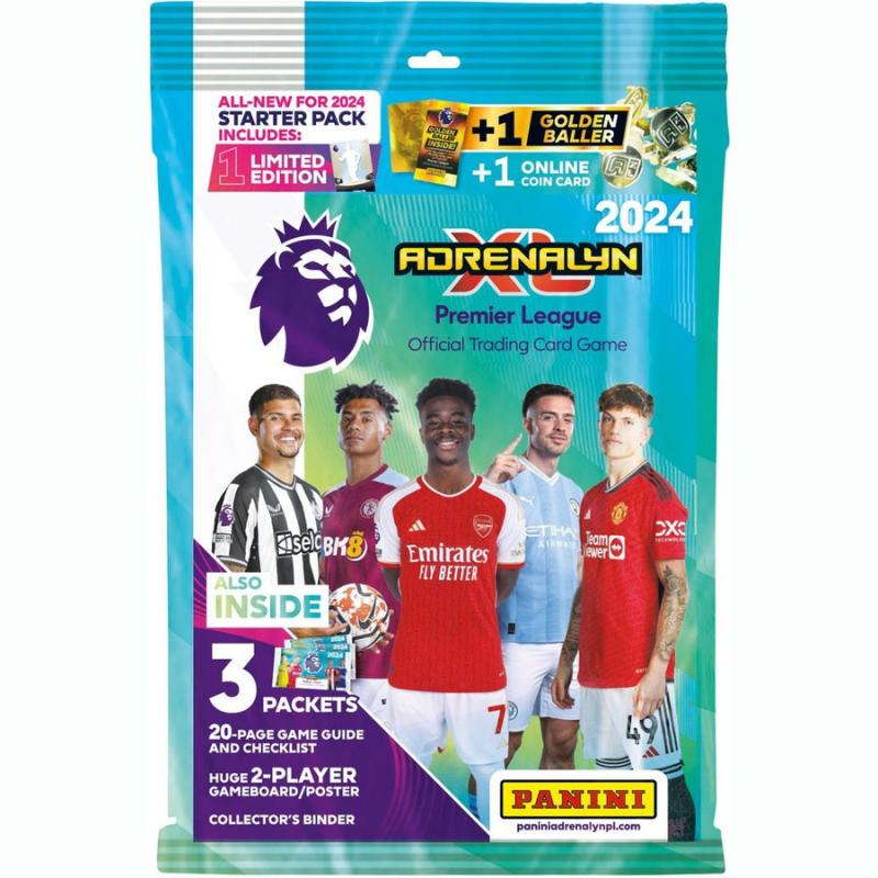 Panini Premier League '24 Adrenalyn Mega Starter Pack