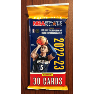 NBA Hoops 2022-23 Basketball Cards Fat Pack (includes 30 cards)