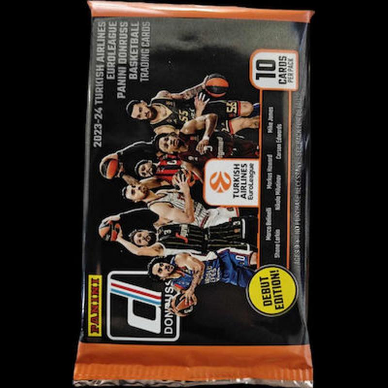 Panini 2023-24 Donruss Turkish Airlines Euroleague Booster Pack (10 cards inside)