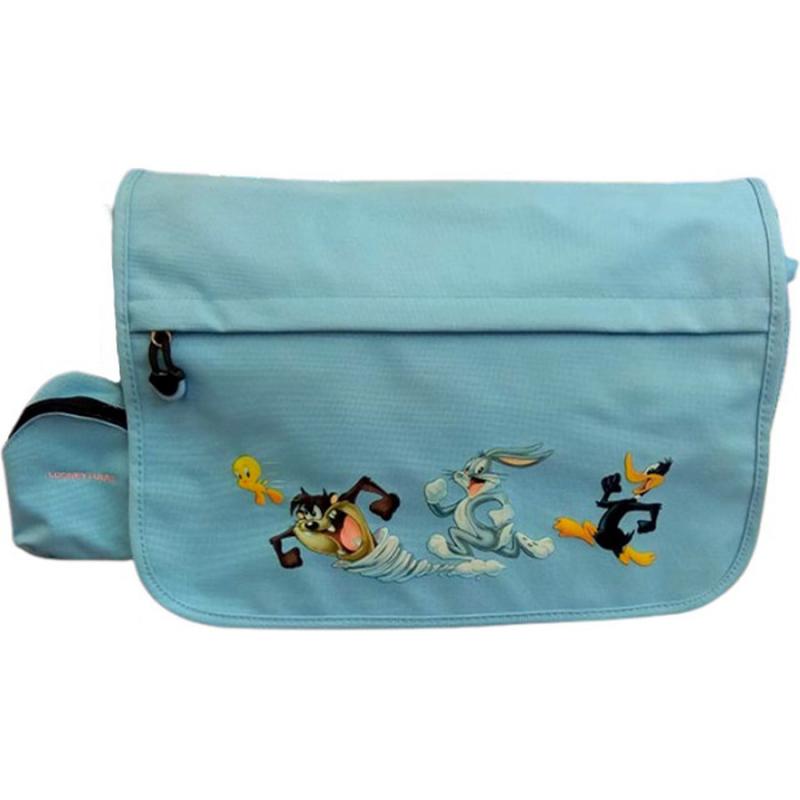 Paxos Τσάντα Ώμου Looney Tunes Γαλάζιο