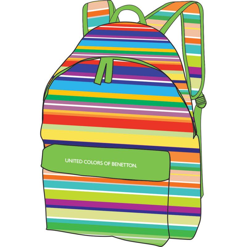 Paxos Σακίδιο Οβάλ, 1 Τσέπη Benetton Stripes