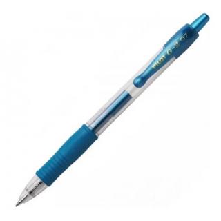 Pilot Στυλό G-2 0.7 Metallic Μπλε