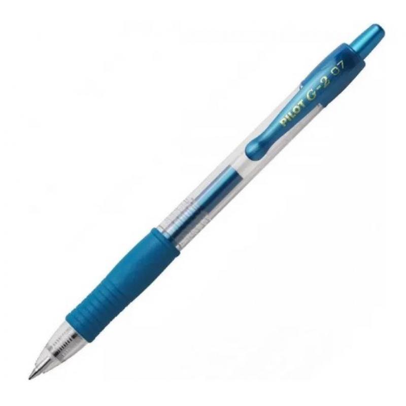 Pilot Στυλό G-2 0.7 Metallic Μπλε