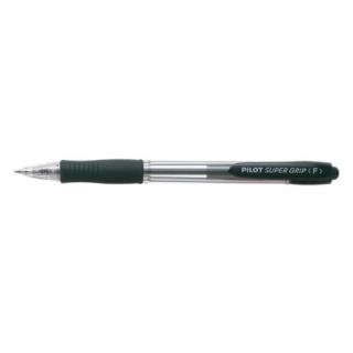 Pilot Στυλό Super Grip Fine Μαύρο