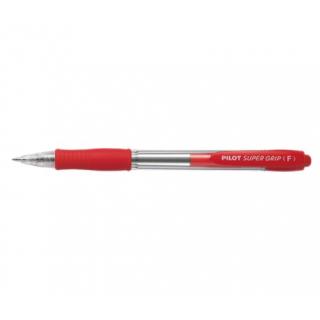 Pilot Στυλό Super Grip Fine Κόκκινο
