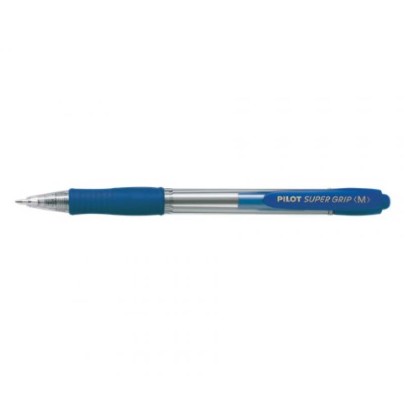 Pilot Στυλό Super Grip Medium Μπλε
