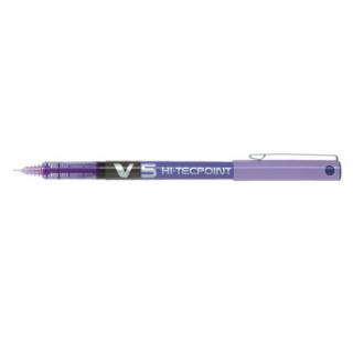 Pilot Στυλό Υγρής Μελάνης V5 Hi-Tecpoint 0.5 Μωβ