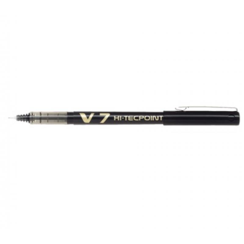Pilot Στυλό Υγρής Μελάνης V7 Hi-Tecpoint 0.7 Μαύρο