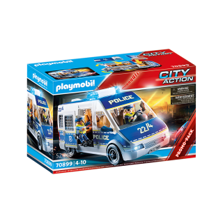 Playmobil - 70899 Αστυνομικό Λεωφορείο με Φώτα και Ήχο
