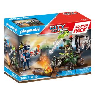 Playmobil City Action - 70817 Starter Pack Εξουδετέρωση Εκρηκτικού Μηχανισμού
