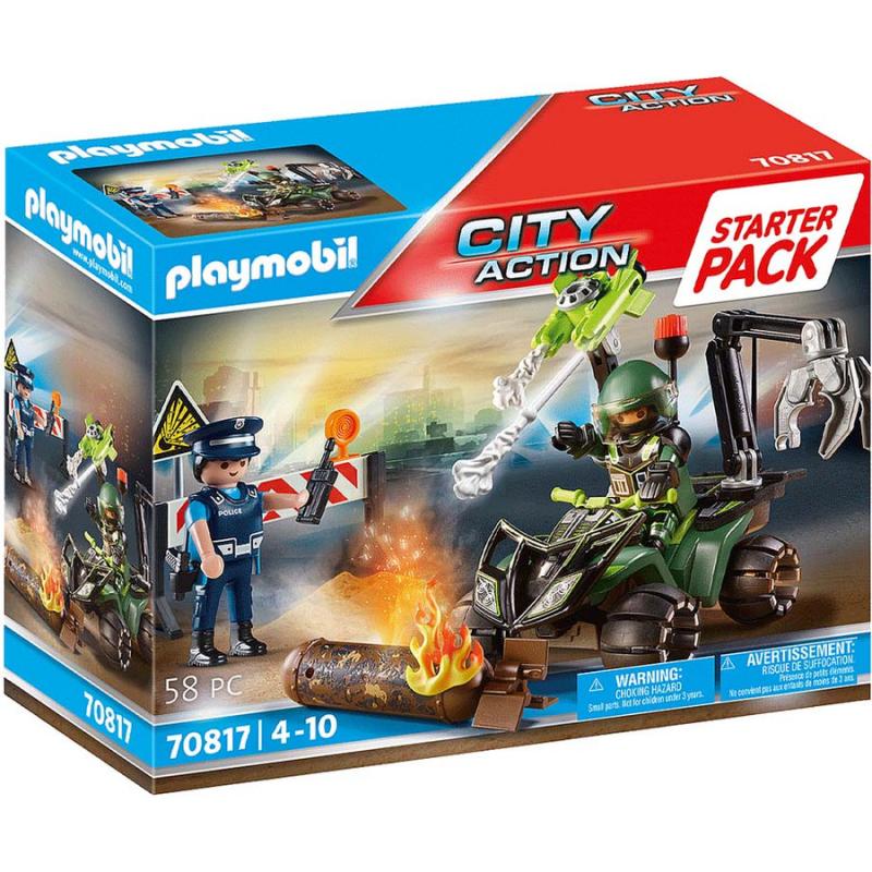 Playmobil - Starter Pack Εξουδετέρωση Εκρηκτικού Μηχανισμού