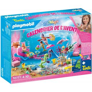 Playmobil Magic - 70777 Χριστουγεννιάτικο Ημερολόγιο - Παιχνίδι στην Μπανιέρα με