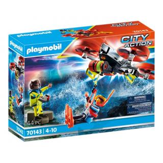 Playmobil City Action - 70143 Επιχείρηση Διάσωσης Δύτη με Drone